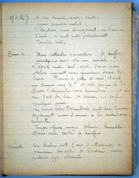 Journal de 1917 de Léopold Poiré (Nancy)