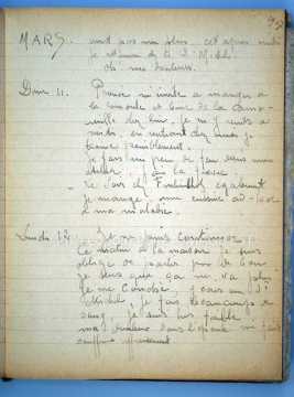 Journal de 1917 de Léopold Poiré (Nancy)