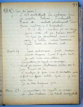 Journal de 1917 de Léopold Poiré (Nancy)