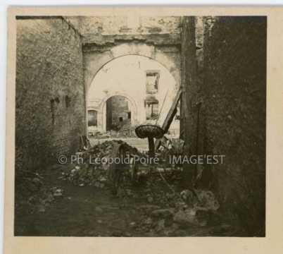 Maisons en ruines (Gerbéviller)