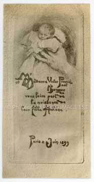 Faire-part de naissance (Nancy)