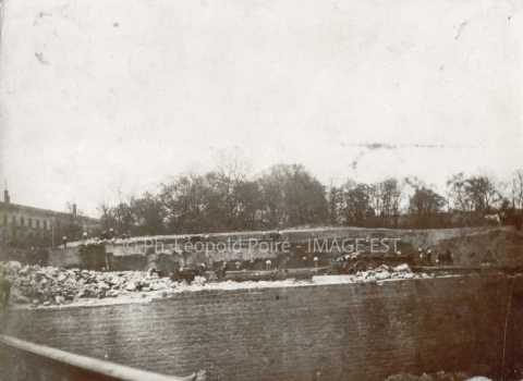Démolition des remparts (Metz)