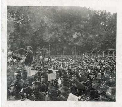 Orchestre au parc de la Pépinière (Nancy)