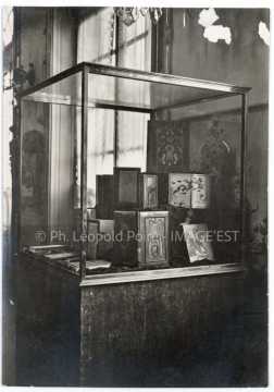 Exposition de reliures en cuir (Nancy)