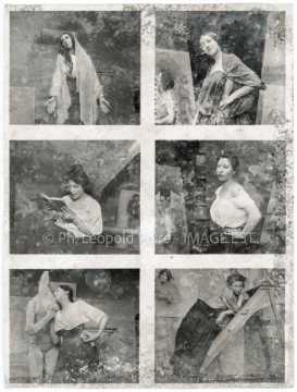 Modèles dans l'atelier de Victor Prouvé (Nancy)