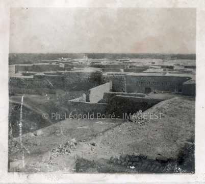 Vue d'une ville (Tombouctou ?)