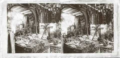 Salon décoré