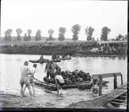 Traversée d'un fleuve