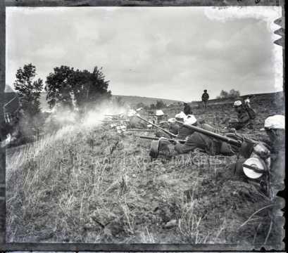 Exercices de tir au fusil