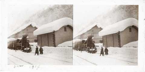 Train à vapeur (La Schlucht)