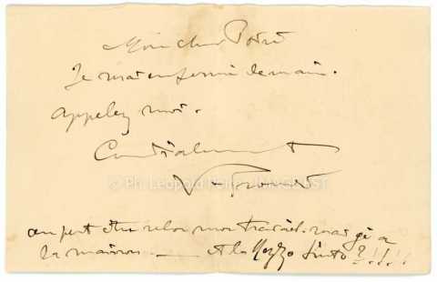 Correspondance entre Victor Prouvé et Léopold Poiré (Nancy)