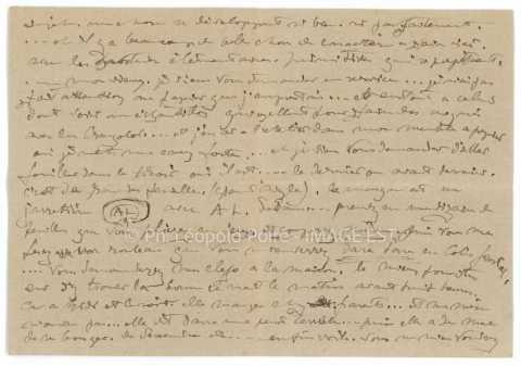 Correspondance entre Victor Prouvé et Léopold Poiré (Carnac)