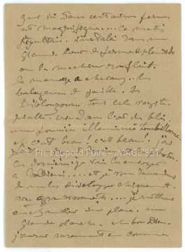 Correspondance entre Victor Prouvé et Léopold Poiré (Carnac)