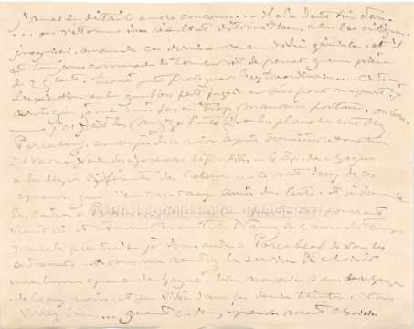 Correspondance entre Victor Prouvé et Léopold Poiré (Carnac)