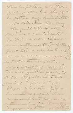 Correspondance entre Victor Prouvé et Léopold Poiré (Carnac)