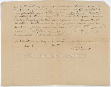 Correspondance de Victor Prouvé (Paris)