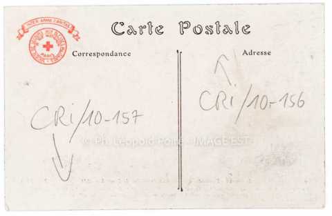 Cachet de la Société de secours aux blessés militaires (Paris)