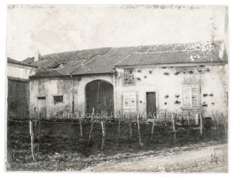 Ferme endommagée