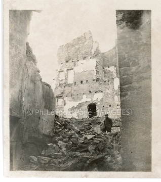 Maisons en ruines (Gerbéviller)