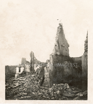 Maisons en ruines (Gerbéviller)