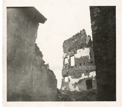 Maisons en ruines (Gerbéviller)