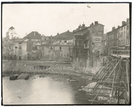 Réfection d'un pont (Pont-à-Mousson)