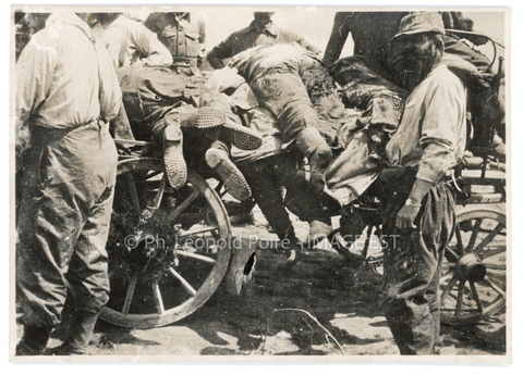 Transport de cadavres (Bois-le-Prêtre)