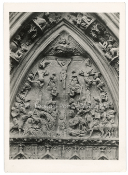 Tympan de l'église Saint-Thiébaut (Thann)