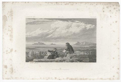Artistes au bord de la mer