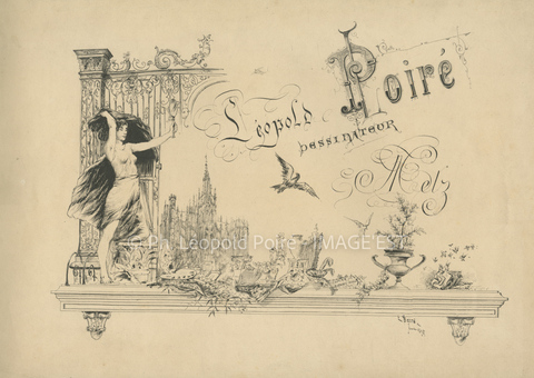 Illustration d'une affiche (Metz)