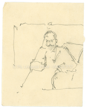 Croquis d'Eugène Béjot (1867-1931)