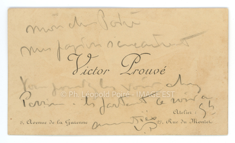 Carton de correspondance (Nancy)