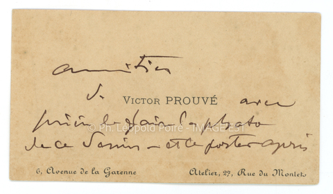 Carton de correspondance (Nancy)