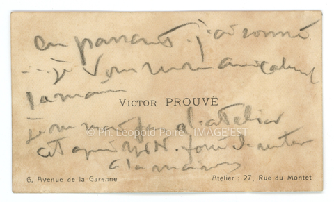 Carton de correspondance (Nancy)