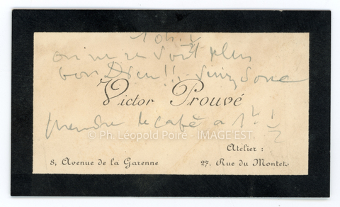 Carton de correspondance (Nancy)