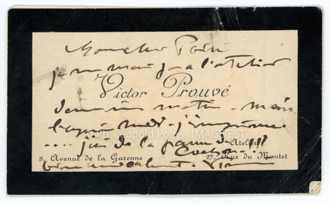 Carton de correspondance (Nancy)