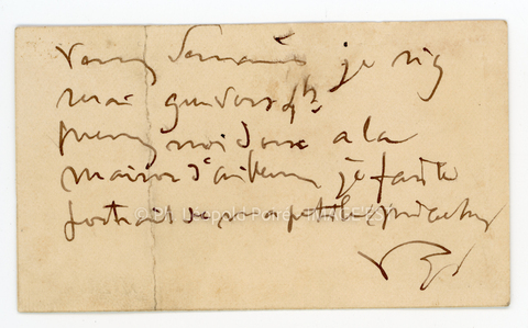 Carton de correspondance (Nancy)