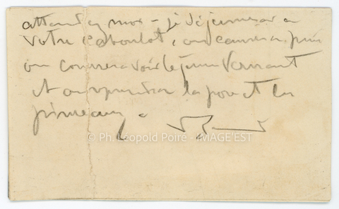 Carton de correspondance (Nancy)