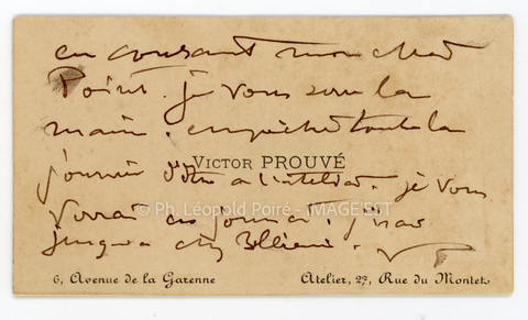 Carton de correspondance (Nancy)