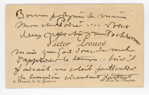 Carton de correspondance (Nancy)