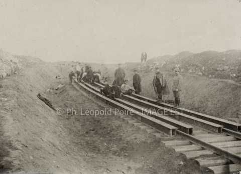 Pose de rails