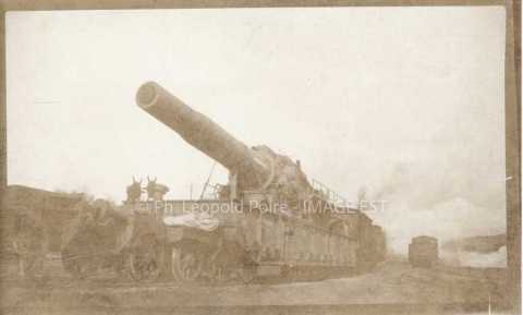 Canon sur rails (Châlons-sur-Vesle)