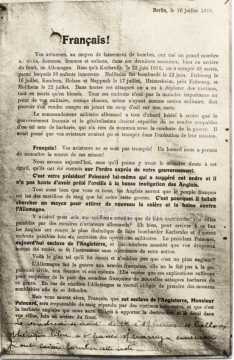 Note aux Français