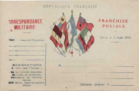 Correspondance militaire