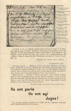 Affiche de propagande française