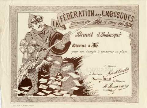 Brevet de la Fédération des Embusqués