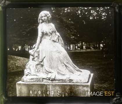 Statue de George Sand par Sicard (1862-1934)