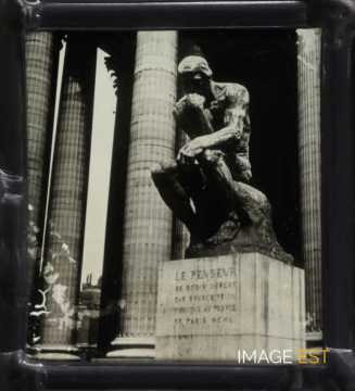 " Le Penseur "de Auguste Rodin (1840-1917)
