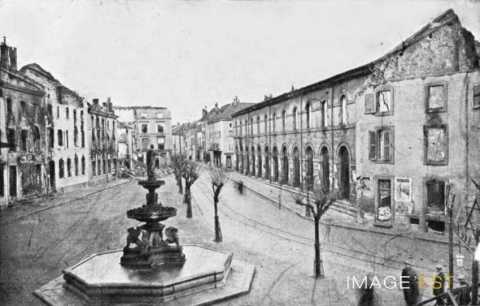 Maisons incendiées (Raon-l'Étape)