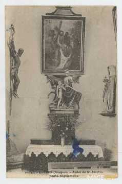 Autel de Saint-Martin (Escles)